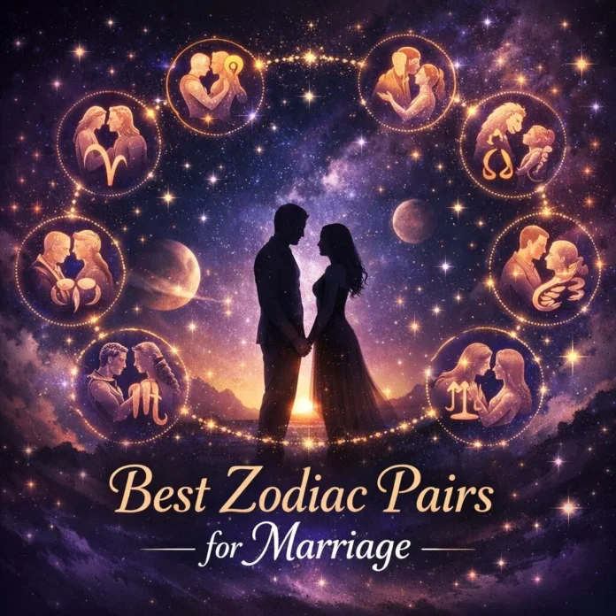 Best zodiac pairs for marriage Best zodiac pairs for marriage