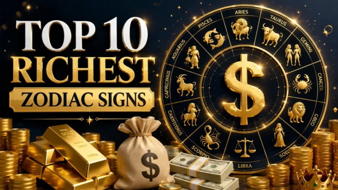 Top 10 Richest Zodiac Signs Top 10 Richest Zodiac Signs