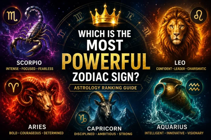 Which Is the Most Powerful Zodiac Sign Which Is the Most Powerful Zodiac Sign