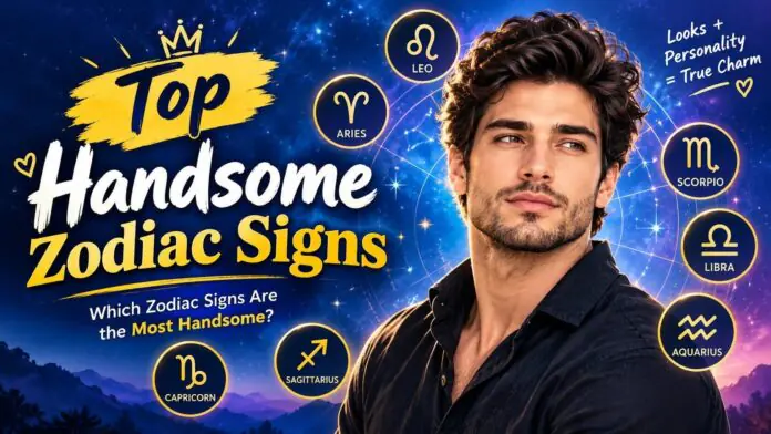 Top Handsome Zodiac Signs Top Handsome Zodiac Signs